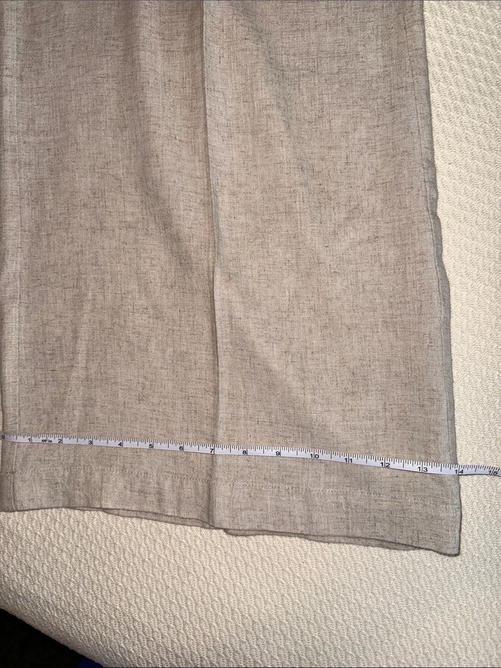 Loft Linen-Blend Wide Leg Pants - Picture 8 of 9